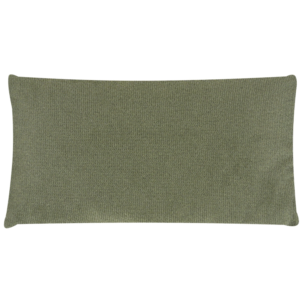 Chaise longue in tessuto verde per soggiorno, per il relax, con gambe effetto legno, stile scandinavo moderno