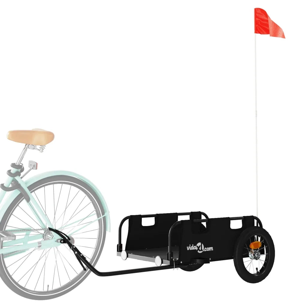 Rimorchio da Bici Nero Oxford e Ferro CFW6211658