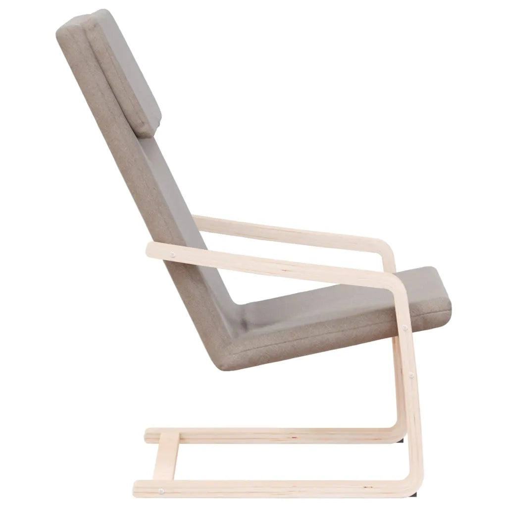 Sedia Relax Tortora in Tessuto 351057