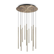 Lampada A Sospensione Filo Sp12 Ottone Ideal-Lux