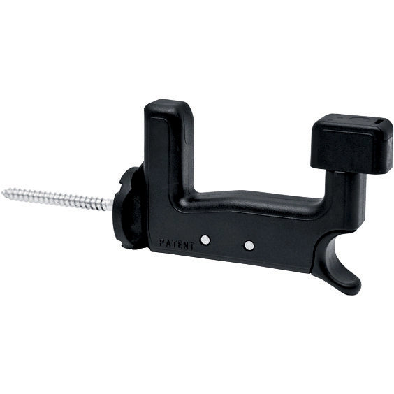 FERMAIMPOSTE IN PLASTICA GRILLO NERO 120 MM- 25,0 pz