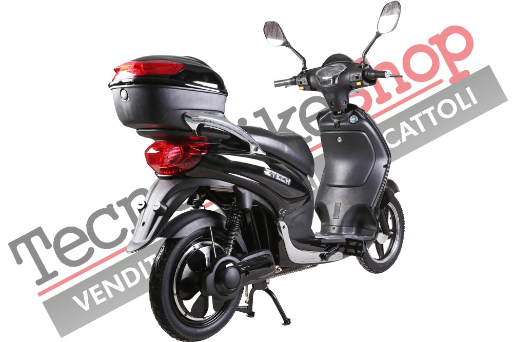 Bici Elettrica Scooter Z-TECH  ZT-09-FL 1000W 20Ah 60V Batteria Litio-Nero