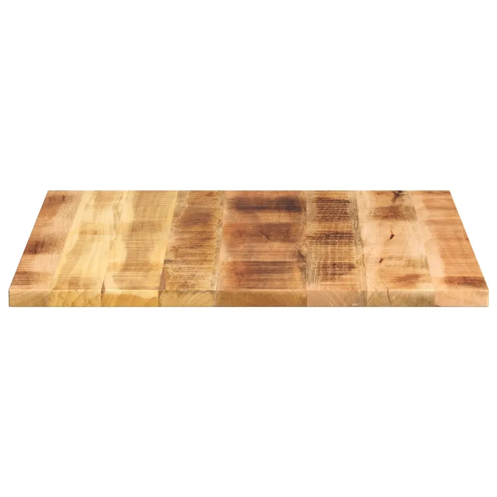 Piano per Tavolo 70x70x1,5 cm Quadrato Legno di Mango Grezzo 371340