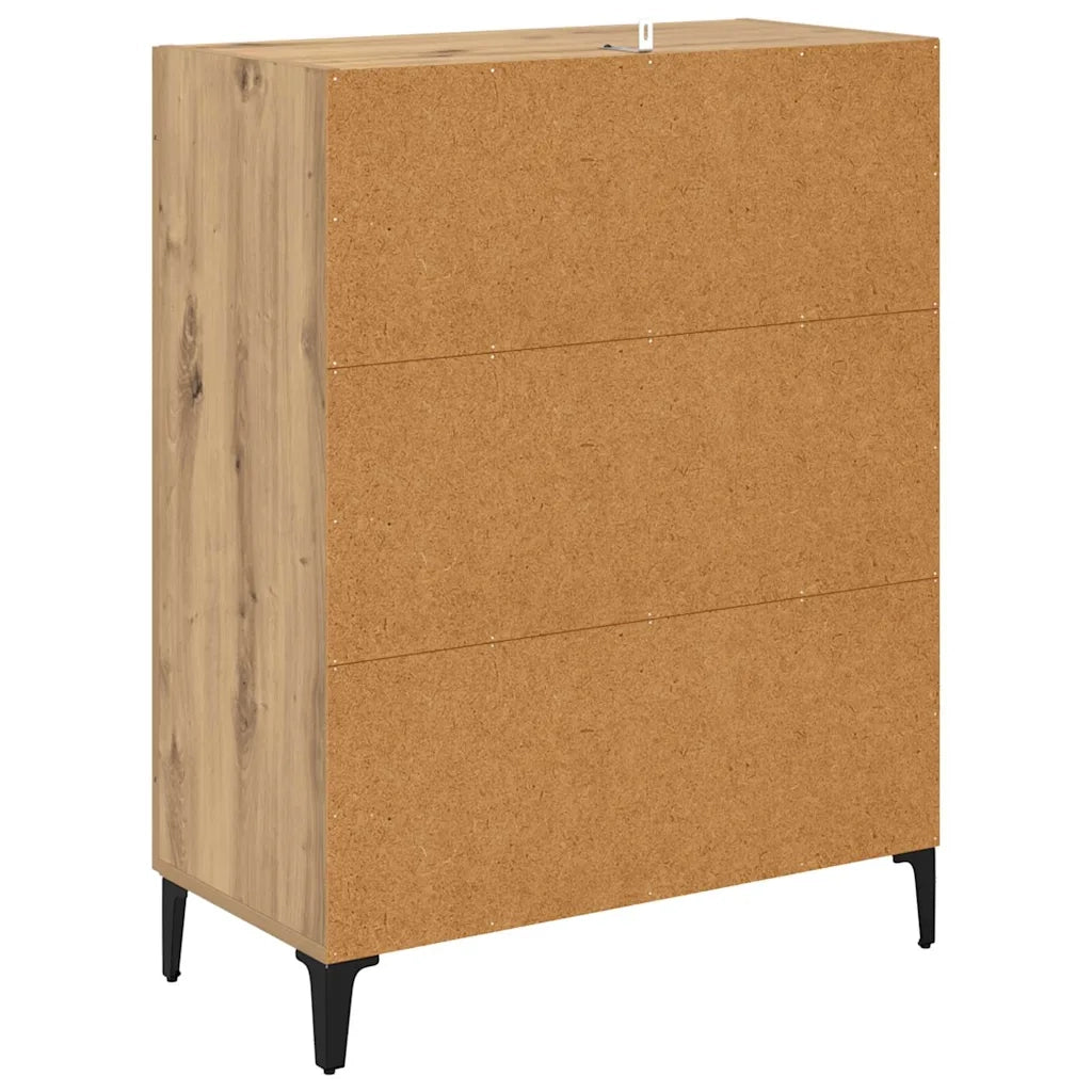 Credenza-Buffet-Armadio da cucina Rovere artigianale 69,5 x 34 x 90 cm 555333