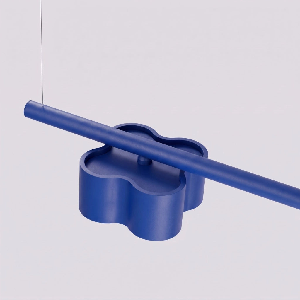 Lampadario OVIO 4 oltremare Gx53