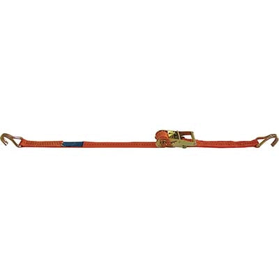 CINGHIA A TRAZIONE 2 UNCINI + CRIC 8181 ROBUR  L.MT 6,0 H.MM 35 KG 1000