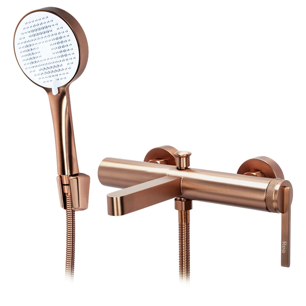Rubinetto Da Vasca Rea Grace Brush Copper