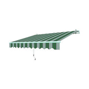 Tenda da Sole Avvolgibile Blinky 395X250 Bianco/Verde