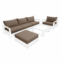 Set fodere per salotto mendoza, beige