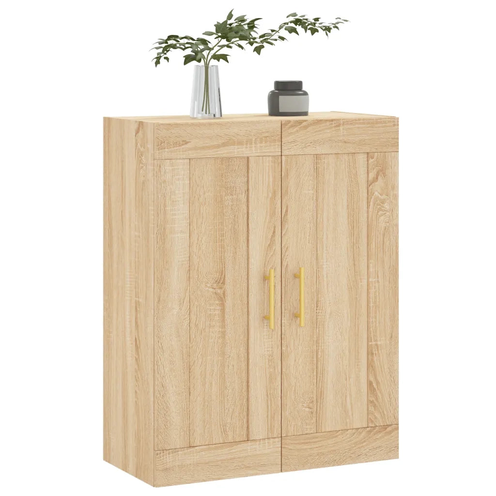 Mobile a Parete Rovere Sonoma 69,5x34x90 cm Legno Multistrato 830367