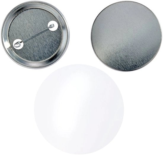 Placchette a croce 43 mm (100 pezzi) con spillo di sicurezza per macchine a croce IBP-Schollenberger