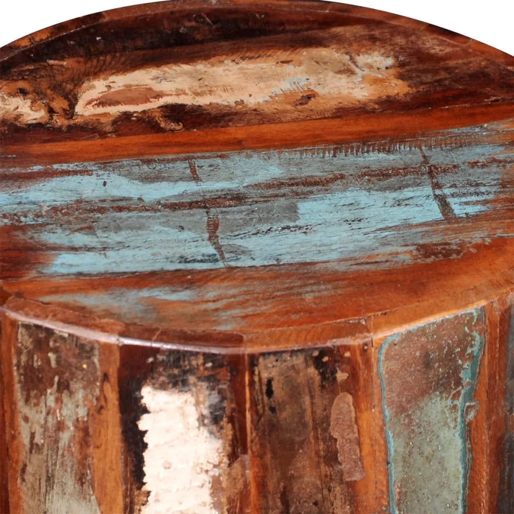 Sgabello in Legno Massello di Recupero 241628