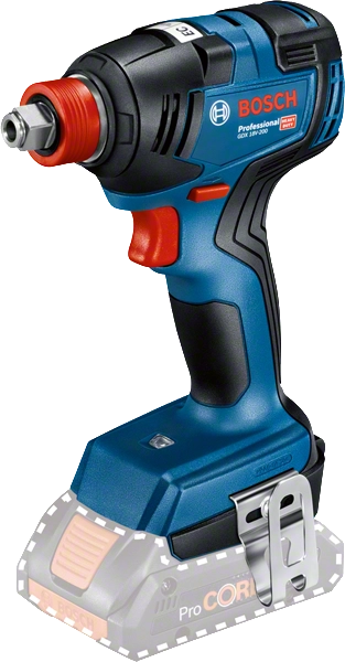 Avvitatore impulsi Bosch GDX 18V-200 18V 200 Nm Attacco 1/4", 1/2" Solo corpo