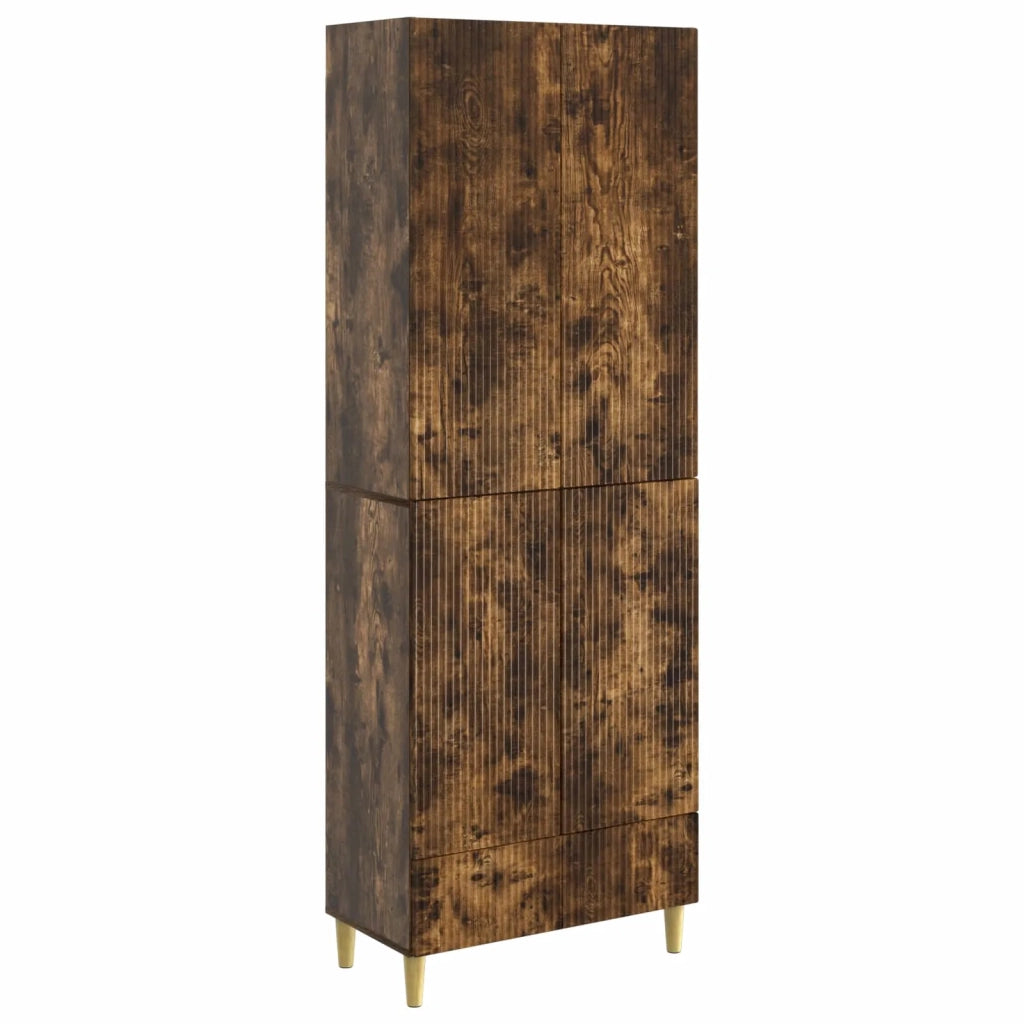 Set di armadi 2 pz Rovere Fumo Legno ingegnerizzato 3416534