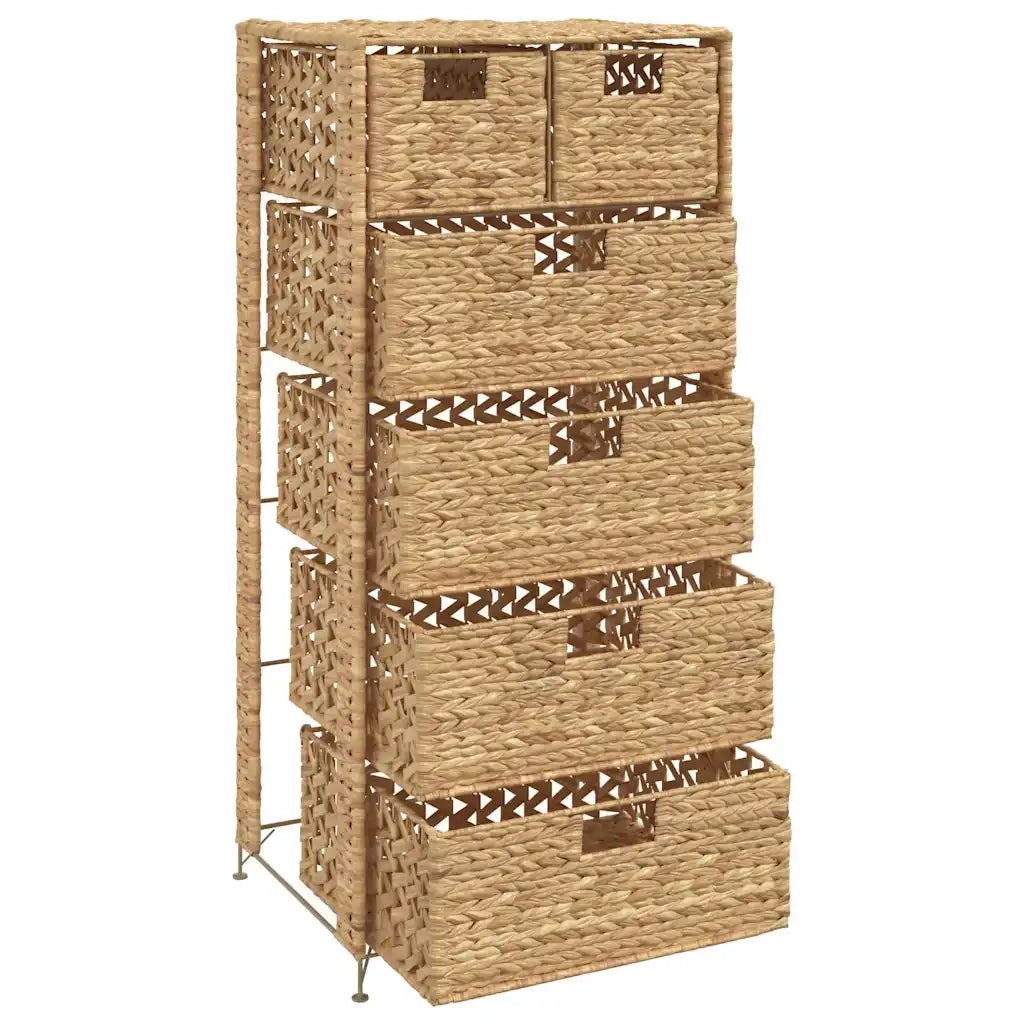 Armadietto Portaoggetti 6 Cesti 47x37x100 cm Giacinto d'Acqua 245493