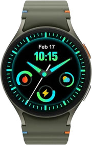SMARTWATCH SAMSUNG GALAXY WATCH 7 44 MM SM L310 BLUETOOTH WIFI 1.5" SUPER AMOLED 32 GB CASSA GREEN / CINTURINO SPORT BAND DARK GRAY (Ricondizionato)