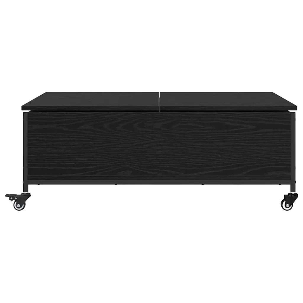 Tavolino da salotto | Tavolino da caff¨¨ | Tavolino da Soggiorno Rovere Nero 91 x 55 x 32 cm