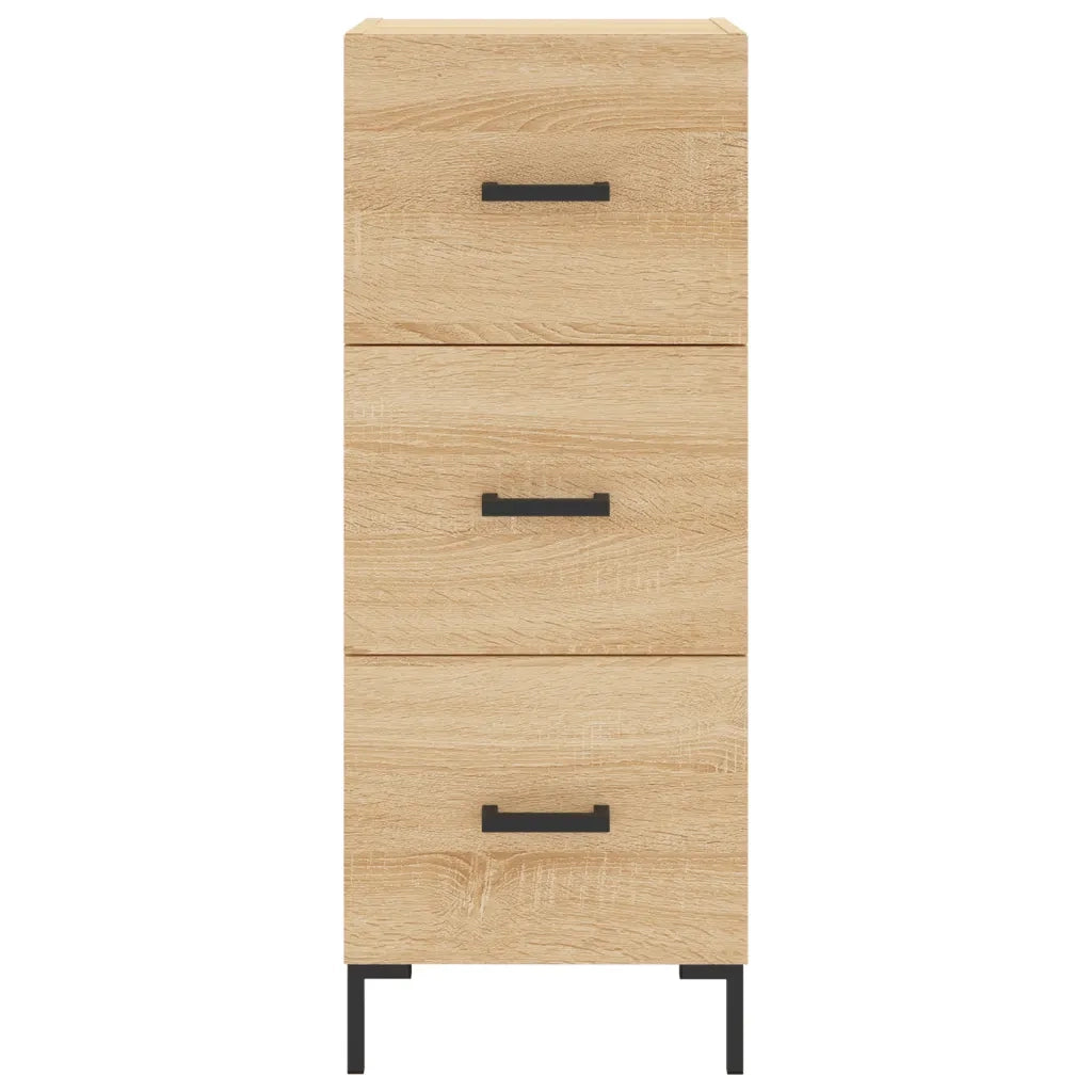 Credenza Rovere Sonoma 34,5x34x180 cm in Legno Multistrato 3200196