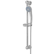 Trade Shop - Saliscendi Asta Con Soffione Doccia 1 Funzione Cromo Bagno Doccia Vasca -