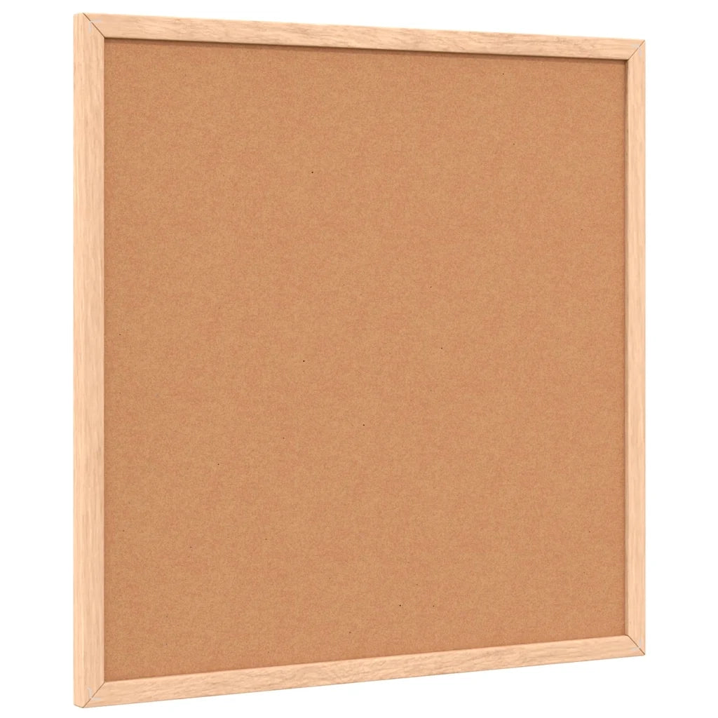 Lavagna con Cornice in Legno Massello di Pino Nero 40x40 cm CFW9890978