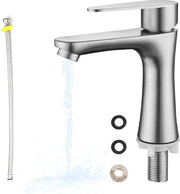 Valvola di acqua fredda per WC ospiti - Piccola maniglie per bagno con tubo di collegamento da 60 cm