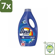 7 x Detersivo per bucato - Soluzione per bucato - 1350 ml - Grande confezione - Bucato - Profumo fresco - Detersivo - Eliminazione macchie - Pulizia