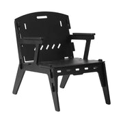 Sedia Da Cucina Con Schienale Sedia Da Bar Sgabello Nero 72x55x70.5cm HFST02-SCH