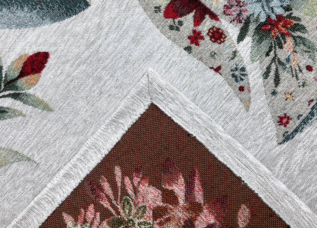 Tovaglia Centrino Runner Tavola Fantasia Elfo Primavera Made Italy - 40x130 - Elfo Primavera
