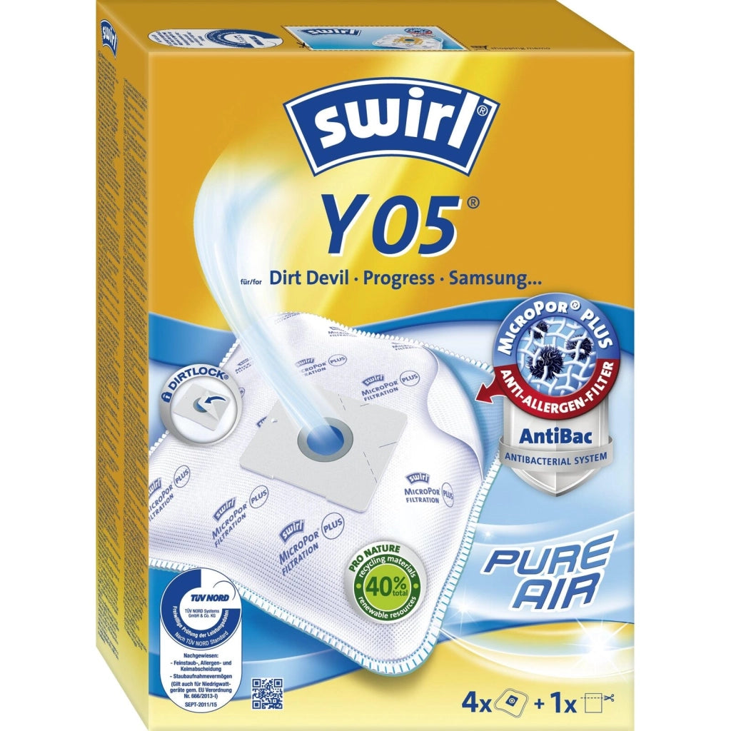 Swirl Y 05 Sacchetto per la polvere