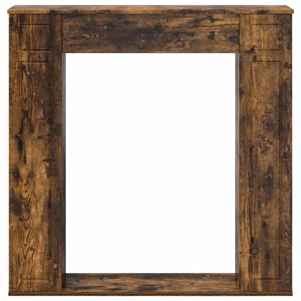 Cornice per camino Rovere Fumo 100 x 20 x 100 cm 8006620