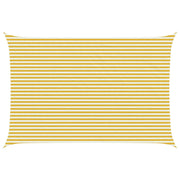 Telo Ombra Giallo e Bianco 4 x 5 m HDPE 42032835