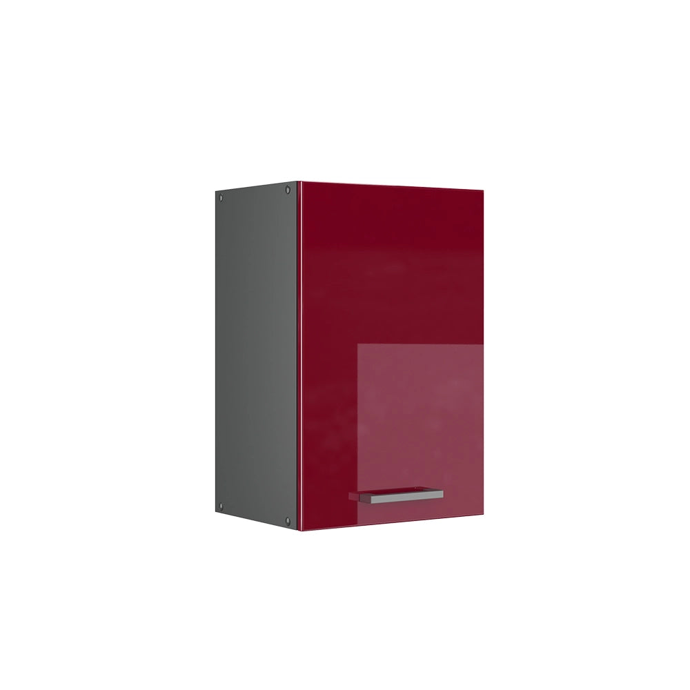Vicco Pensile da cucina Rosso lucido 40 cm