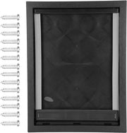 Porta cani - Installazione rimovibile - Grande formato - Magnete integrati - Materiale plastico - Adatto per interni ed esterni (nero)