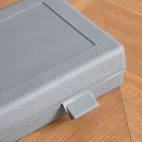 Set Manubri Pesi per Braccia con Valigetta, 6 Manubri da 0.5kg 1kg 1.5kg Acciaio e Rivestimento PU, Rosso Giallo e Verde