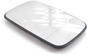 Specchio Retrovisore Laterale per B-M-W 3 Serie E46 - Vetro Inciso Bianco/Azzurro - Adatto per anni 1998-2006