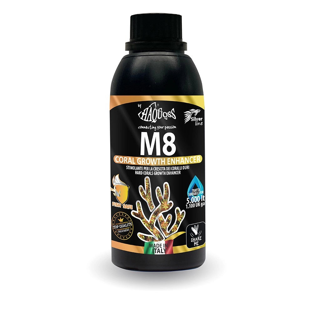 Haquoss M8 Coral Growth Enhancer 250ml - stimolante per la crescita dei coralli duri