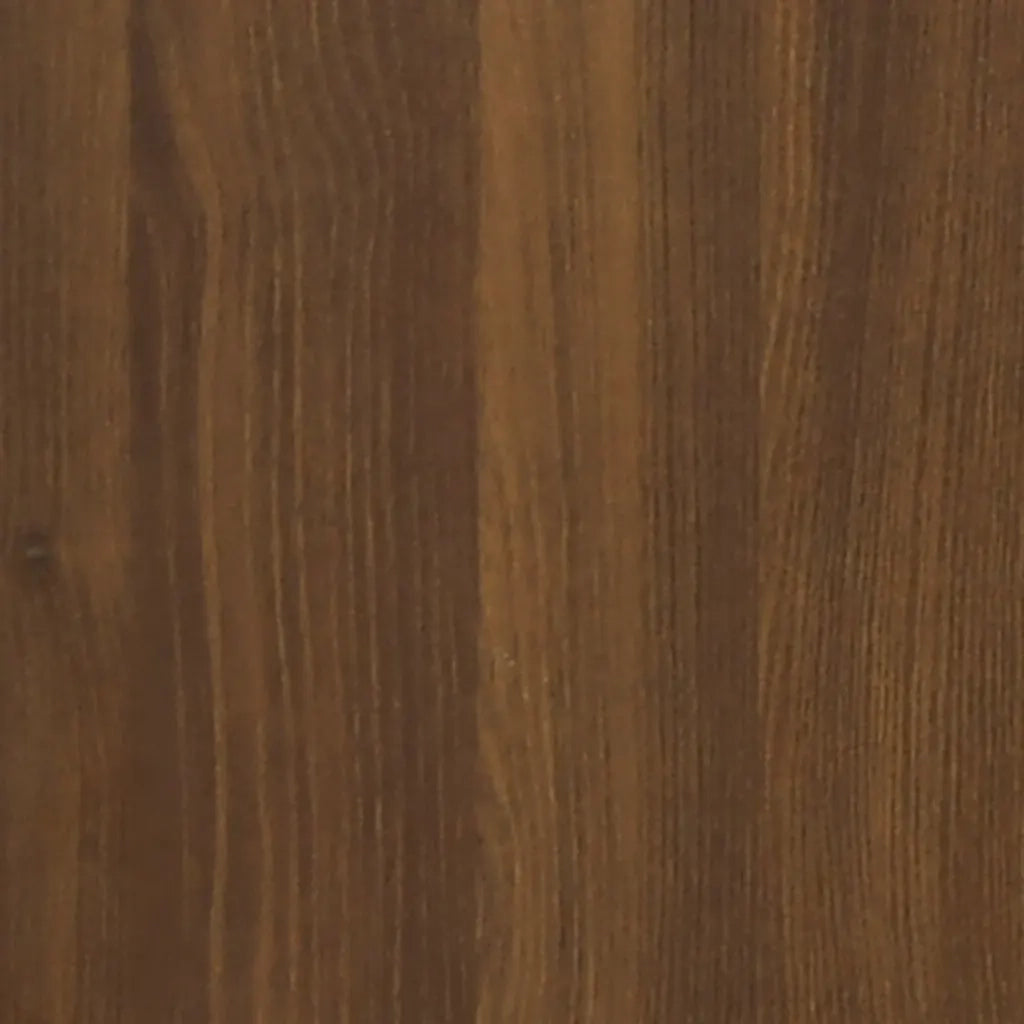 Scarpiera Rovere Marrone 103x30x48 cm in Legno Multistrato 342614