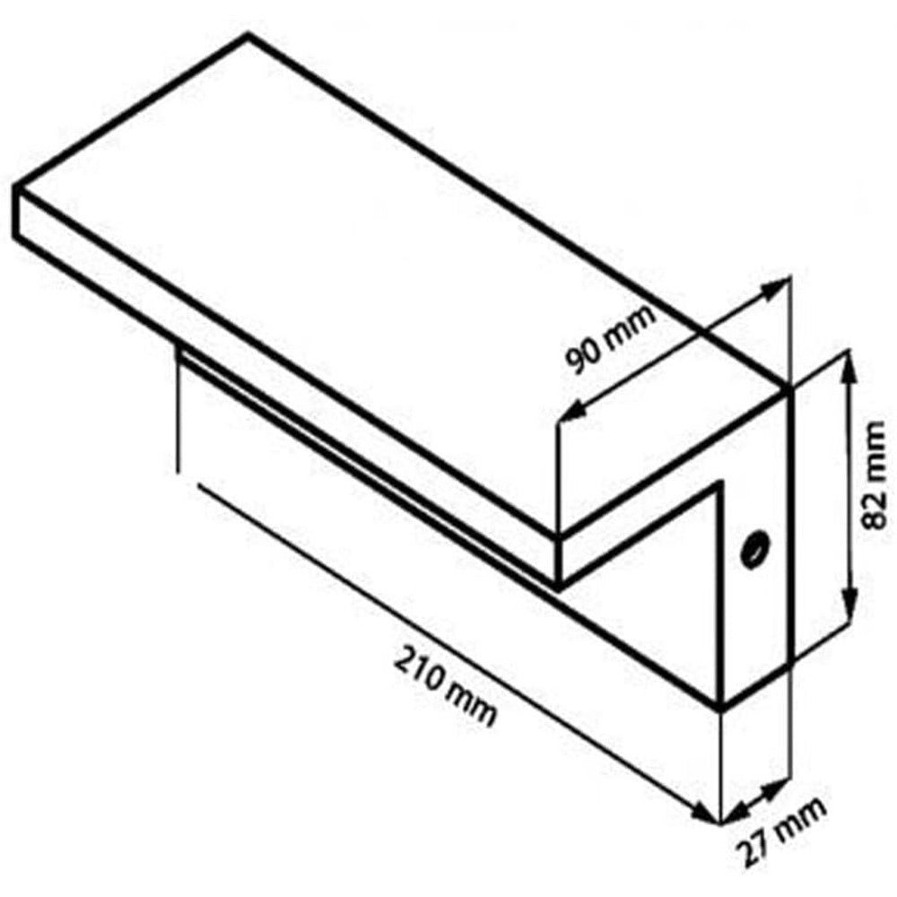 Trade Shop - Applique Per Esterno 10 W Con Sensore Pir Di Movimento Tecnologia Cct Ip54 Ss-esa-013c - Bianco