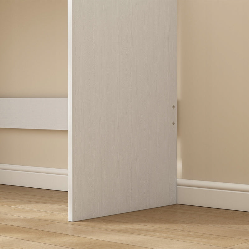 SCrivania per computer bianca moderna con 2 cassetti LOFT Tavolo da toeletta 100 cm