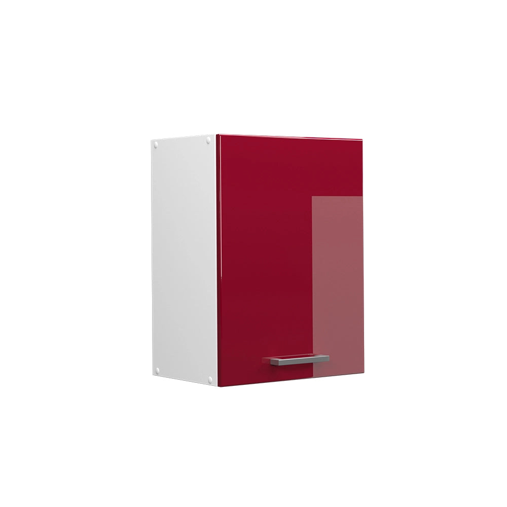 Vicco Pensile universale Rosso bordeaux lucido 45 cm con anta