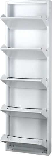Scarpiera Acciaio 5A Bianco Acciaio 168H50L14 - Sarmog