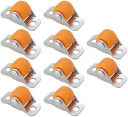Castor fissi per tavoli e scaffali - 10 pezzi - silenziosi e resistenti - ideali per superfici di lavoro e tavoli - realizzati con materiali duraturi e resistenti.