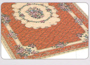 Tappeto Velour Antiscivolo Modello Bouquet By Suardi - 140x195 cm - Arancio