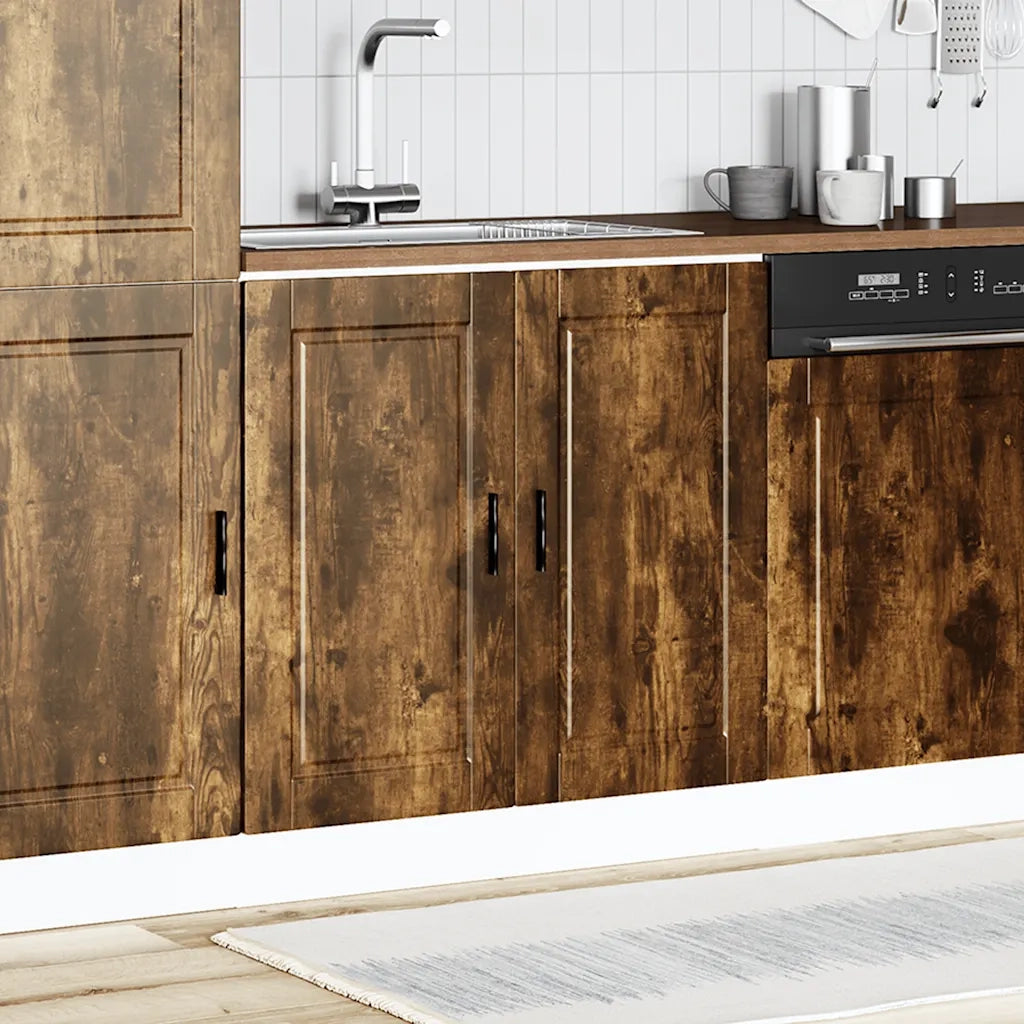 Mobile base lavello Porto Rovere Fumo 80x46x81,5 cm Truciolato 853932