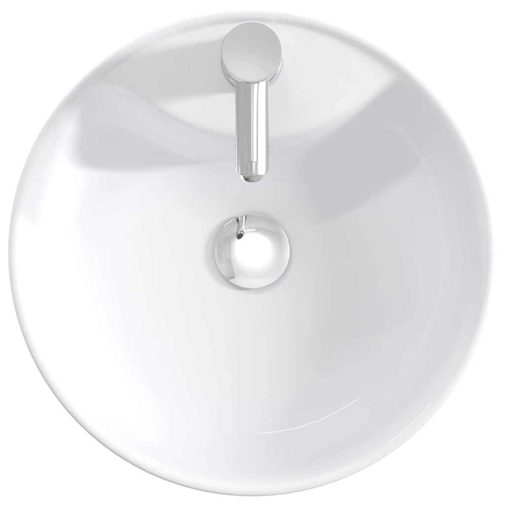 Lavabo da bagno Cromato 40,5 x 40,5 x 15 cm Metallo 890232