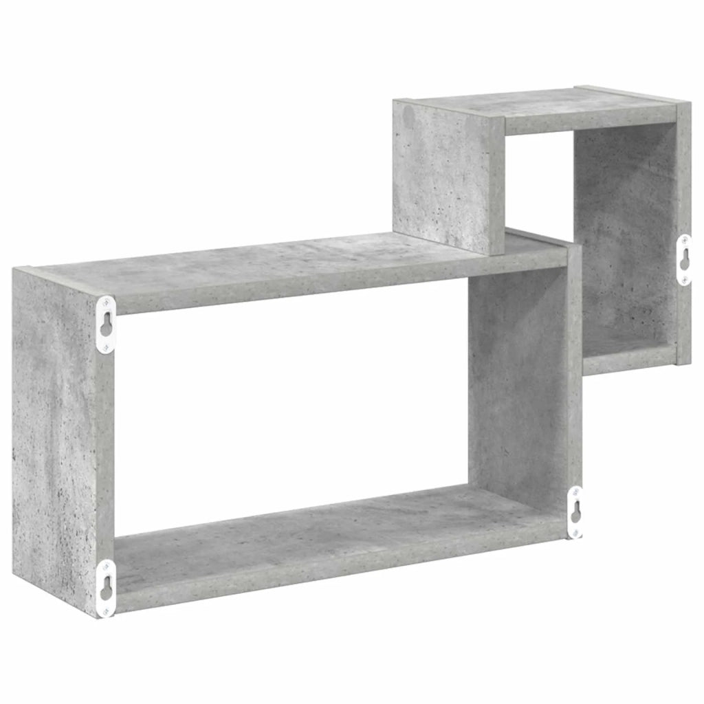 Scaffale da parete A parete Grigio 55 x 15 x 35 cm 8012111