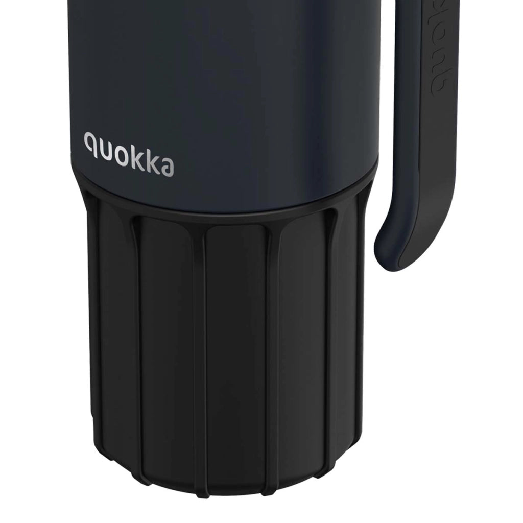 Bottiglia Termica 720ml Modello Umi con Cannuccia Integrata e Maniglia Nero Quokka