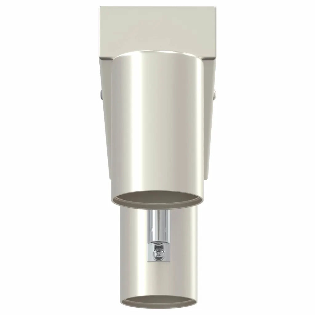 Faretto da soffitto Nichel 26 x 6,5 x 11,5 cm Metallo CFW4045197