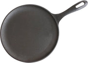 Griglia in ghisa smaltata 26,6 cm per pizza, omelette, induzione e forno