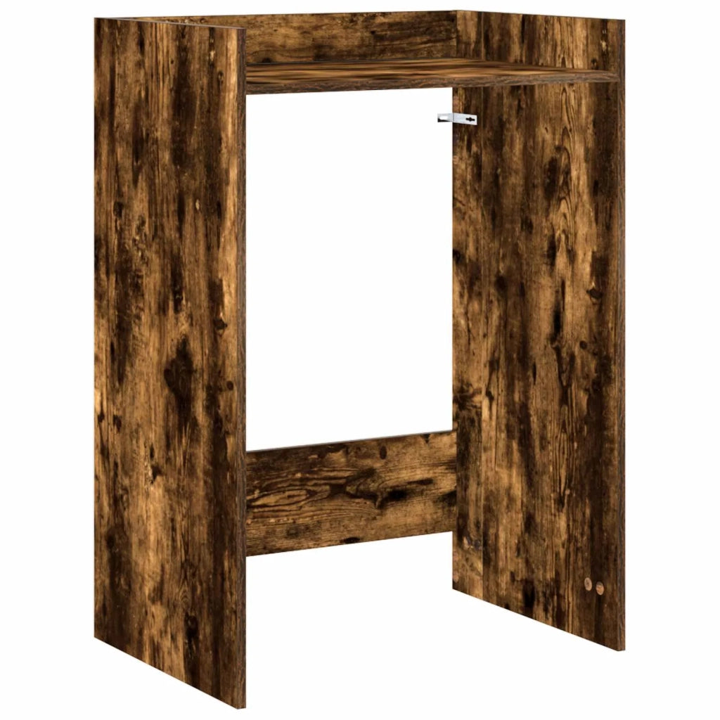Mobiletto per lavatrice Rovere fumé 67,5 x 48 x 97 cm 8006820